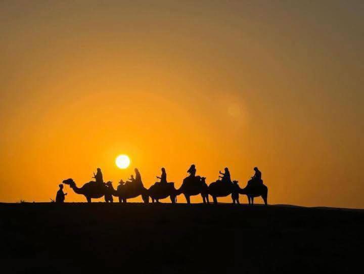 Hotel Bivouac Camel Trips Merzouga Exterior foto