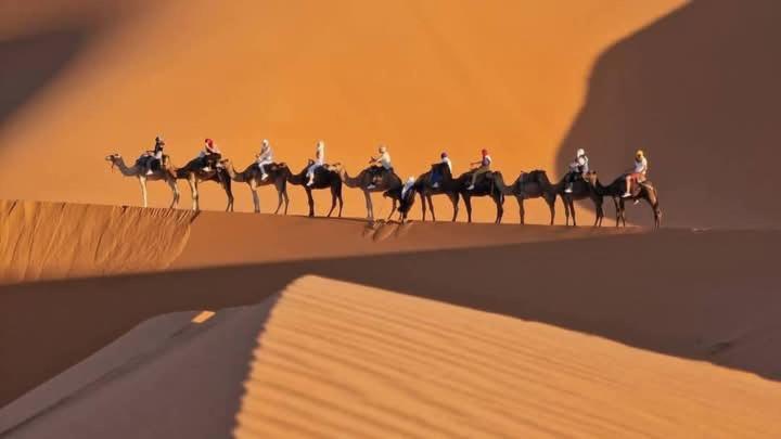Hotel Bivouac Camel Trips Merzouga Exterior foto