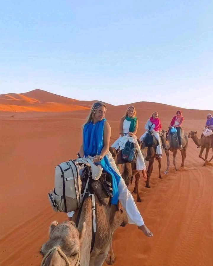 Hotel Bivouac Camel Trips Merzouga Exterior foto